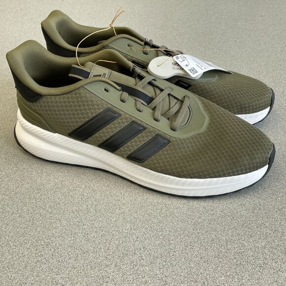 NEW Adidas X_PLRPATH Cloudfoam Comfort Sneakers Men's Size 13 Olive - Picture 1 of 9